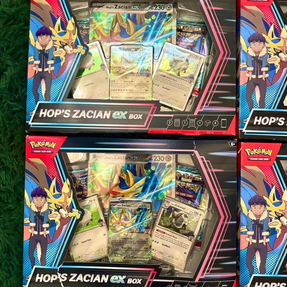 (1) Pokemon Hop's Zacian EX Box